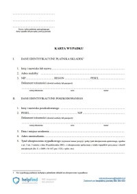 Wybierz format dokumentu Wybierz format dokumentu