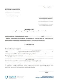 Wybierz format dokumentu Wybierz format dokumentu