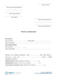 Wybierz format wniosku do pobrania Wybierz format wniosku do pobrania